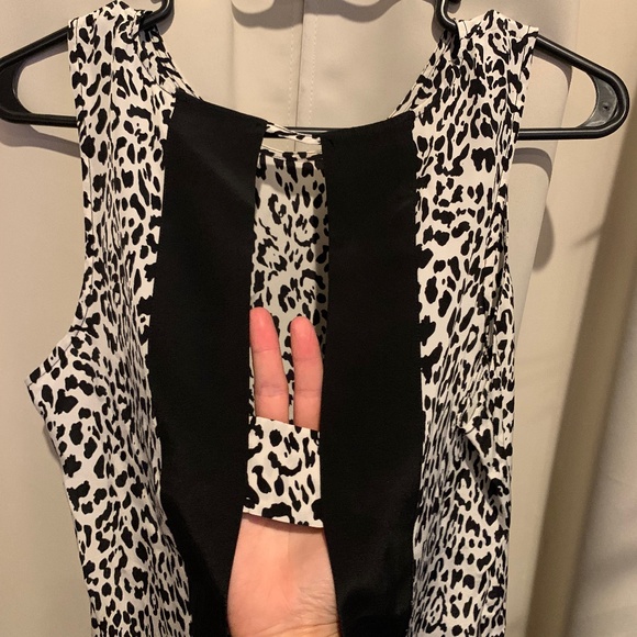 Parker Raven Top Open Back Leopard - Picture 3 of 6